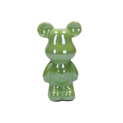 ORSO DECORATO VERDE H18           HOME DEC BEAR