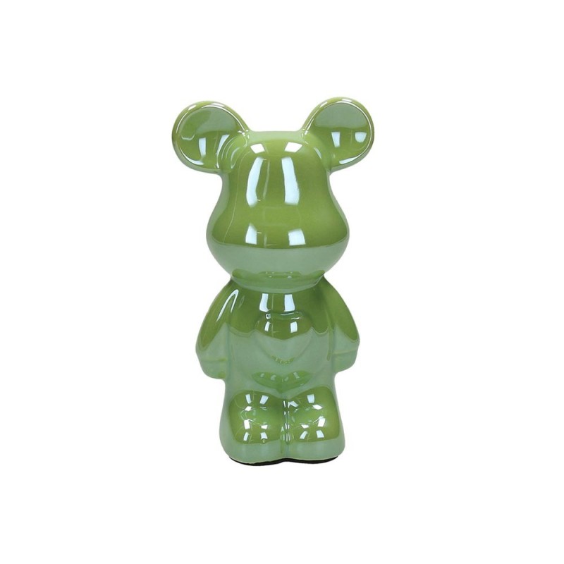 ORSO DECORATO VERDE H18           HOME DEC BEAR
