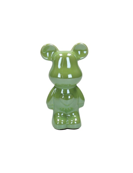 ORSO DECORATO VERDE H18           HOME DEC BEAR