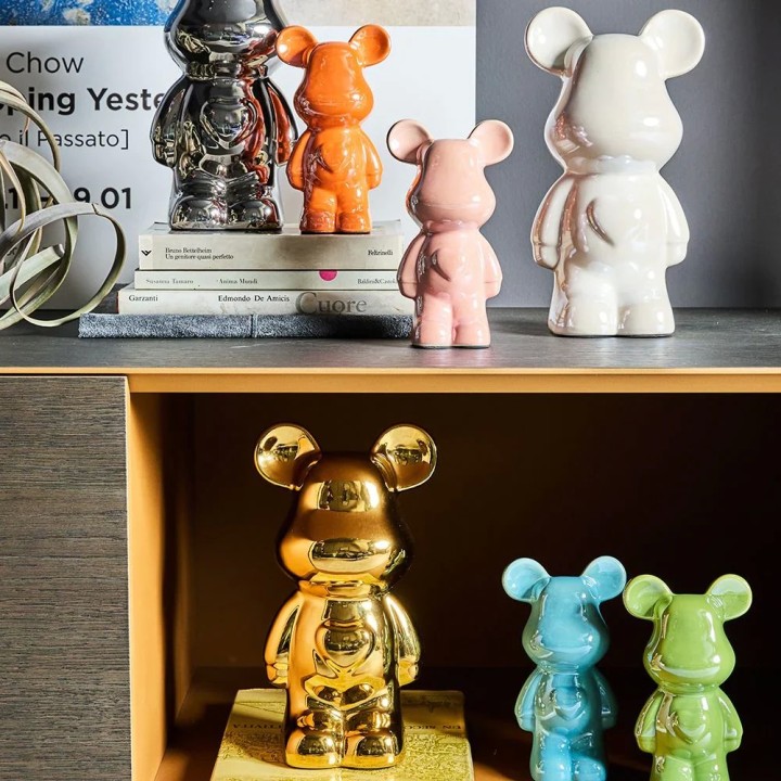 Tognana Orso salvadanaio Home Dec Bear oro 27 cm
