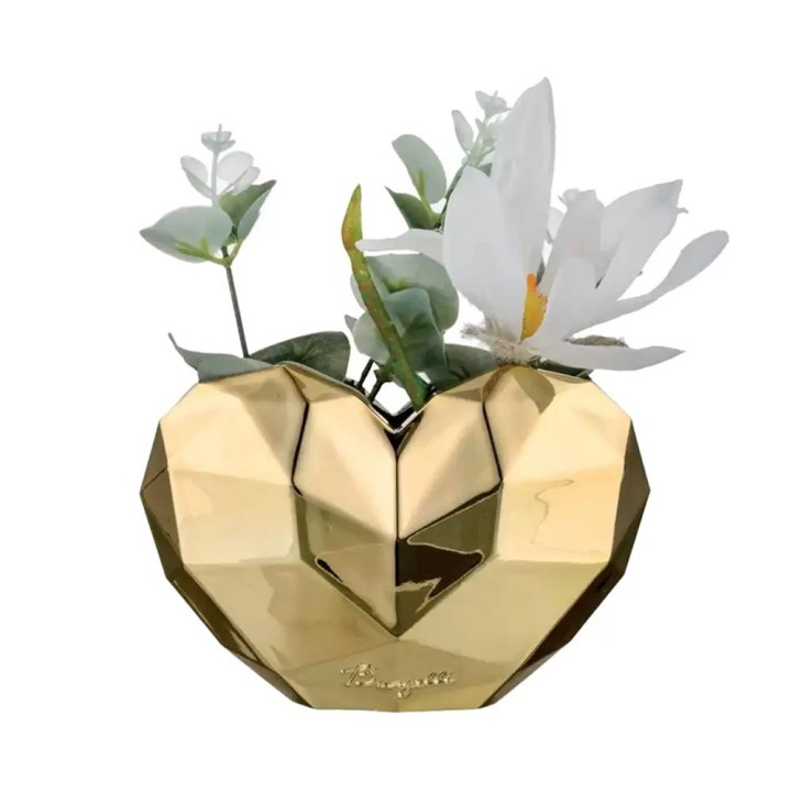 Bongelli Preziosi Vaso grande Cuori oro 20 × 27 cm