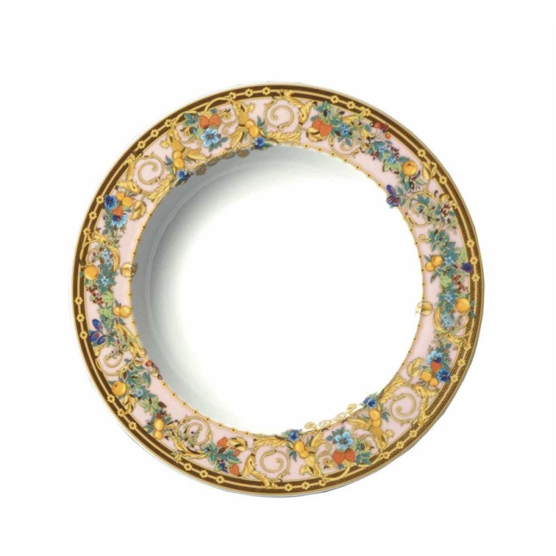 Piatto Fondo 22 cm Ikarus Le Jardin de Versace – Porcellana Rosenthal