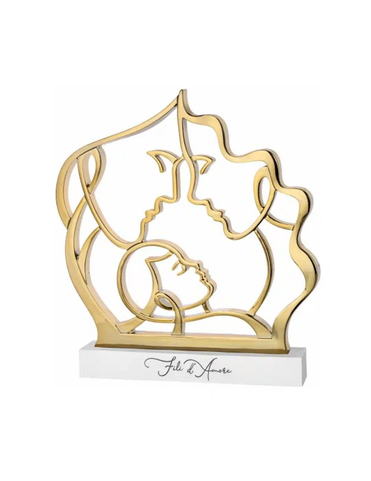 FILI D'AMORE FAMIGLIA 28X30 ORO