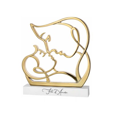 FILI D'AMORE MATERNITA' 17X15 ORO