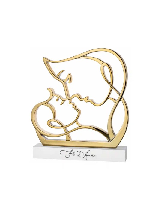 FILI D'AMORE MATERNITA' 17X15 ORO