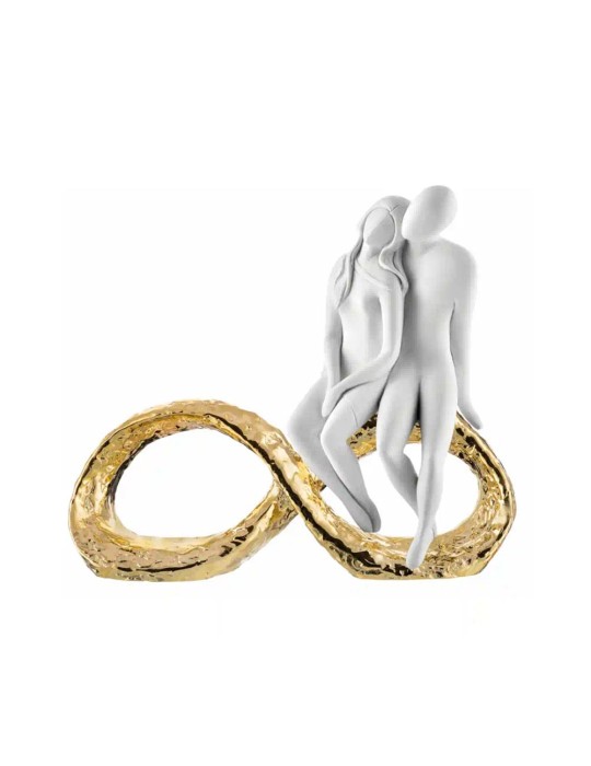 Coppia Infinito Bongelli Preziosi in Resina Ceramizzata