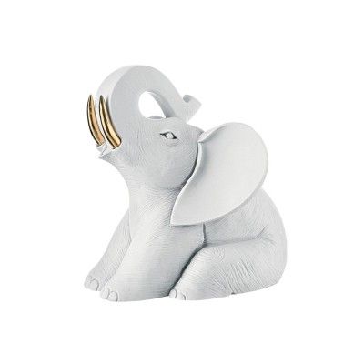 ELEFANTE 11X11  BIANCO