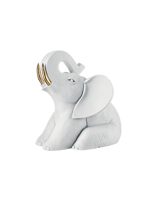 ELEFANTE 11X11  BIANCO