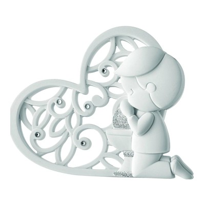 CUORE COMUNIONE BIMBO 9X11