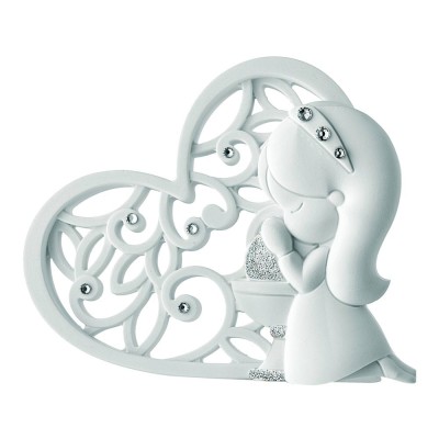 Bongelli Preziosi Cuore Comunione Bimba 9x11 cm -...