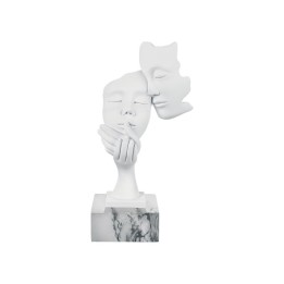 SCULTURA FACE COPPIA H. 28