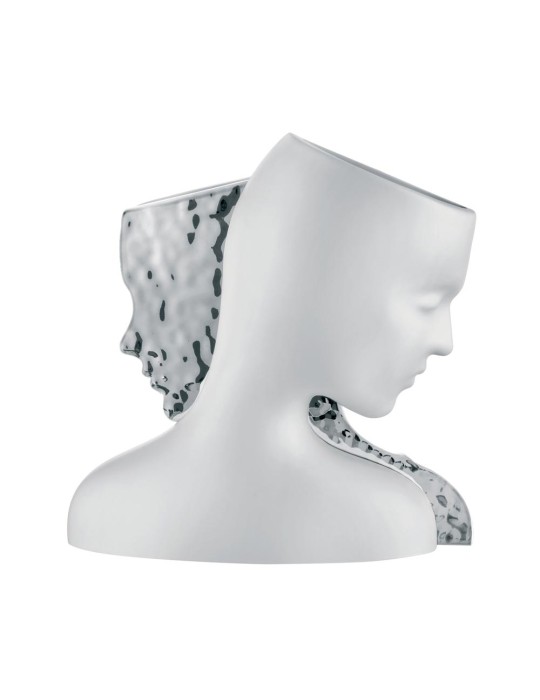 Vaso Visi 32x30 Bianco/Argento Bongelli Preziosi – Design Moderno Artistico