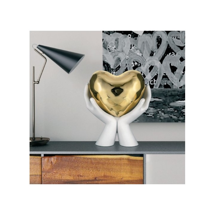 Bongelli Preziosi Mani Cuore bianco e oro