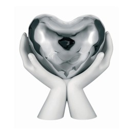 Bongelli Preziosi Mani Cuore bianco e argento