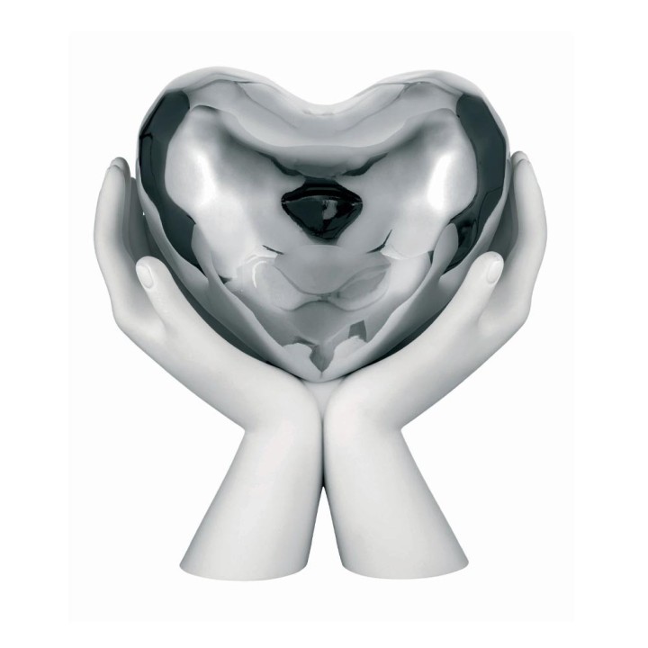 Bongelli Preziosi Mani Cuore bianco e argento