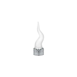Bongelli Preziosi Corno bianco con corona argento alto 15 cm