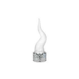 Bongelli Preziosi Corno bianco con corona argento alto 21 cm