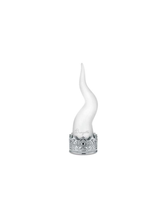 CORNO H.21 BIANCO CORONA ARGENTO