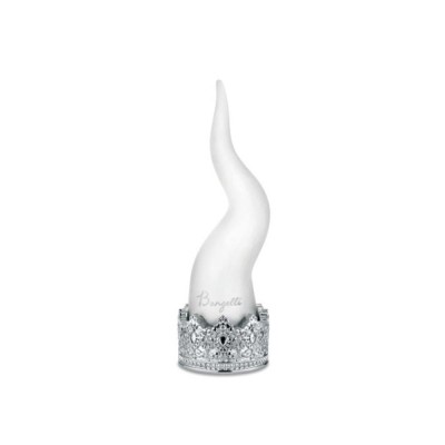 CORNO H.31 BIANCO CORONA ARGENTO