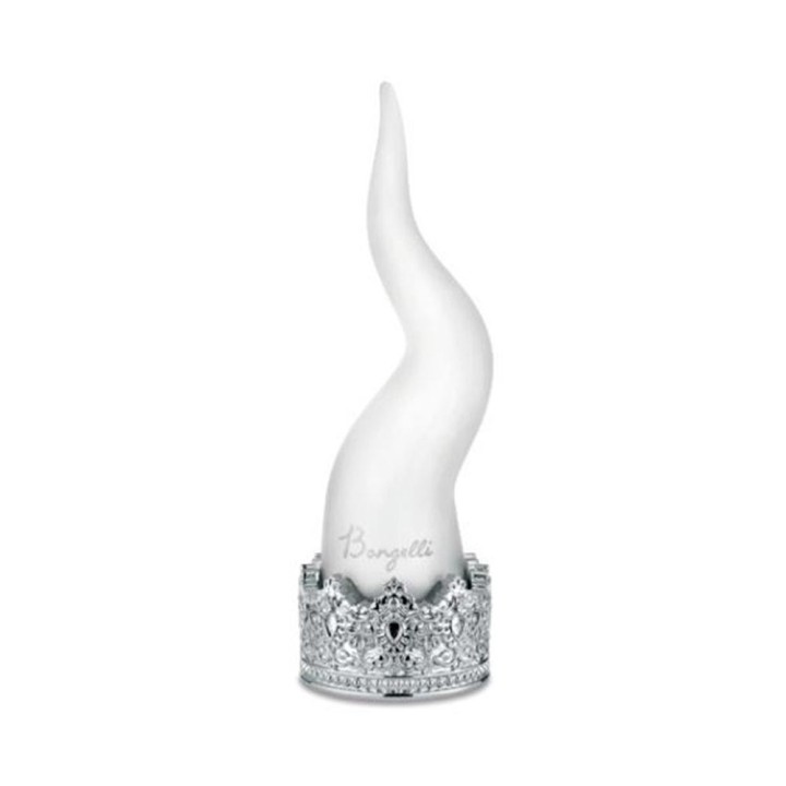 Bongelli Preziosi Corno bianco corona argento 45 cm