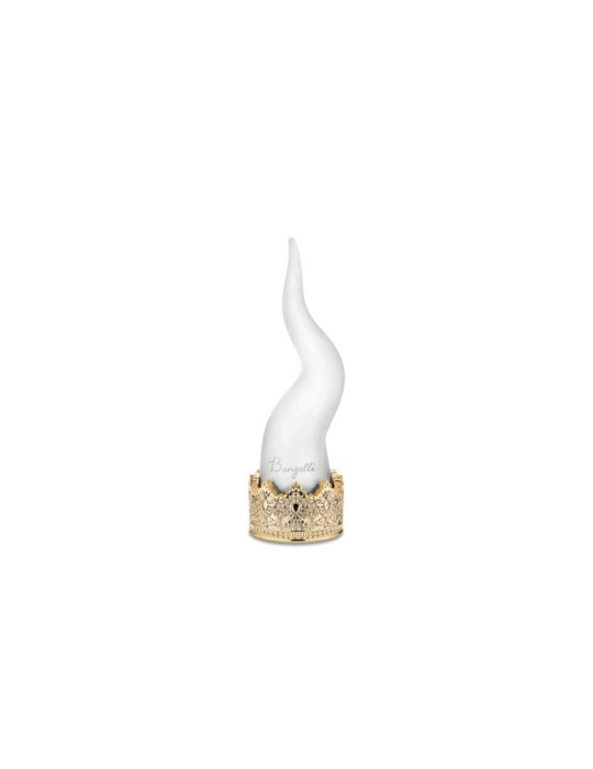 CORNO H.21 BIANCO CORONA ORO