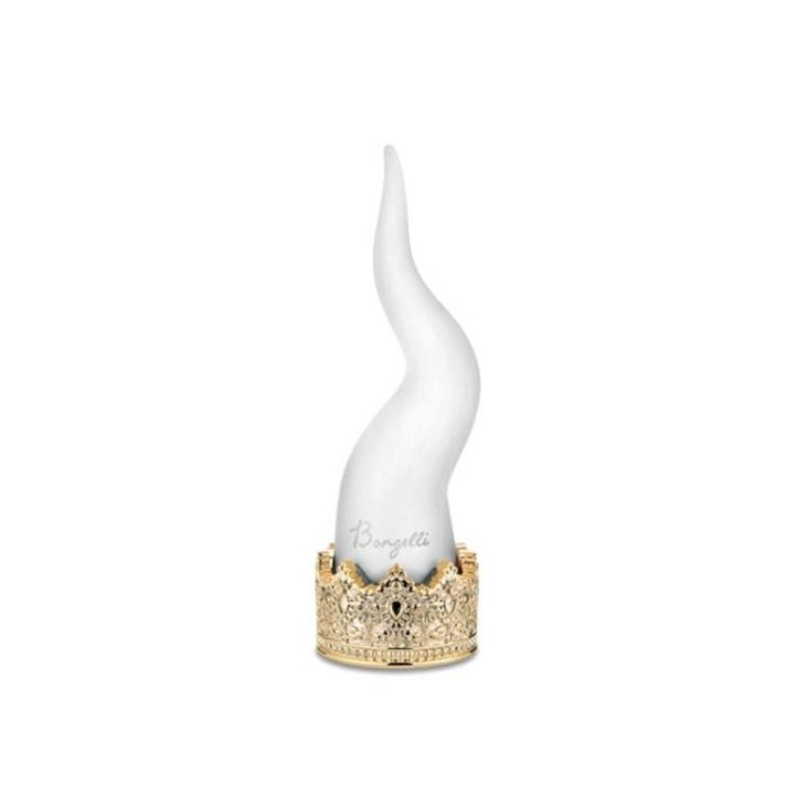 Bongelli Preziosi Corno bianco corona oro 31 cm