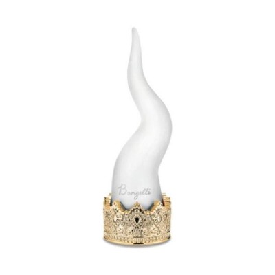 CORNO H. 45 BIANCO CORONA ORO