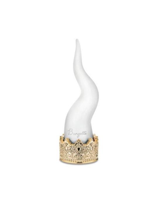 CORNO H. 45 BIANCO CORONA ORO