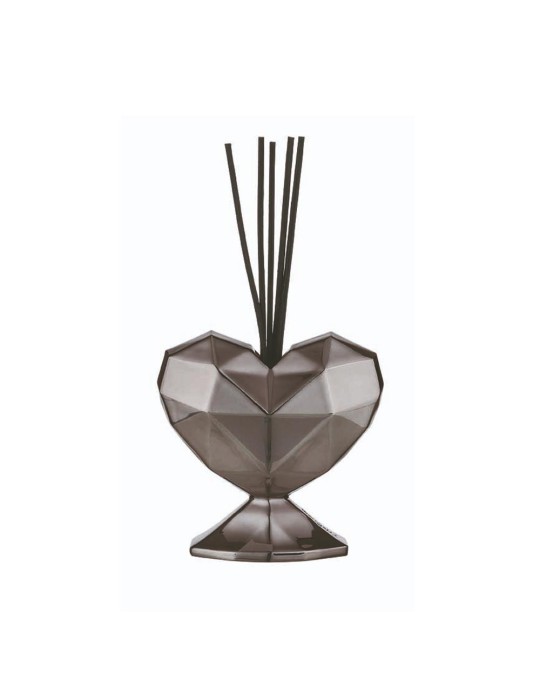 Bongelli Preziosi Profumatore Cuori Design Metallizzato - Diffusore d'Ambiente Artigianale (h 11 cm)