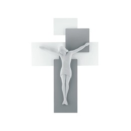 Bongelli Preziosi Cristo grande bianco e grigio