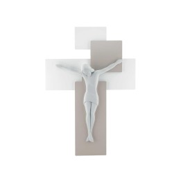 Bongelli Preziosi Cristo grande bianco e nocciola
