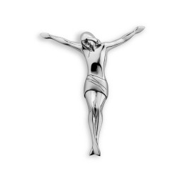 Bongelli Preziosi Cristo moderno argento 32 × 37