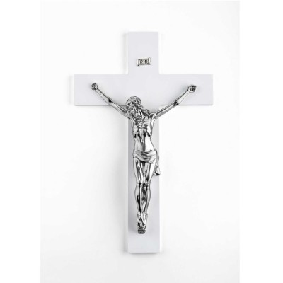 CRISTO CLASSICO CROCE ARG./BIANCO