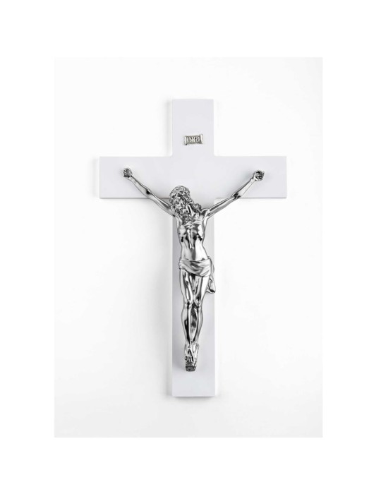 CRISTO CLASSICO CROCE ARG./BIANCO