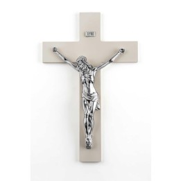 Bongelli Preziosi Cristo classico argento e nocciola