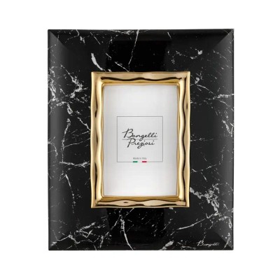 P.F MARMO NERO/ORO INT. 13X18