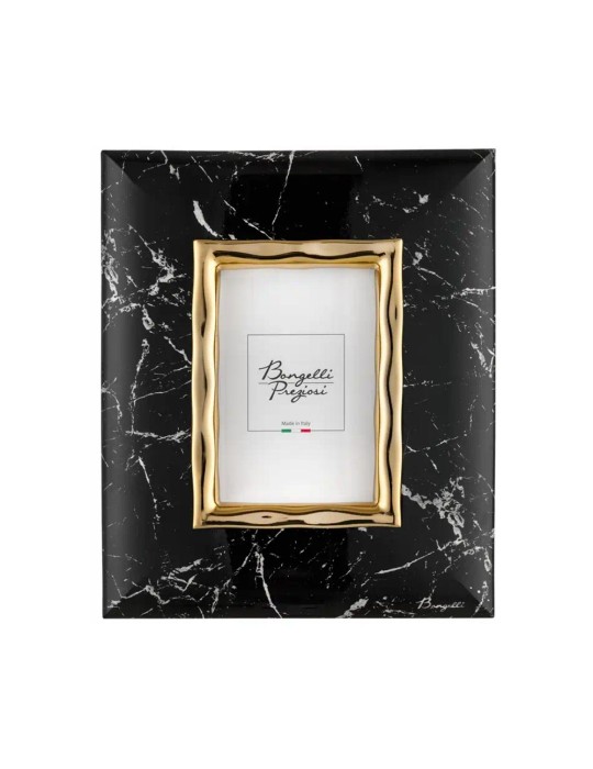 P.F MARMO NERO/ORO INT. 13X18