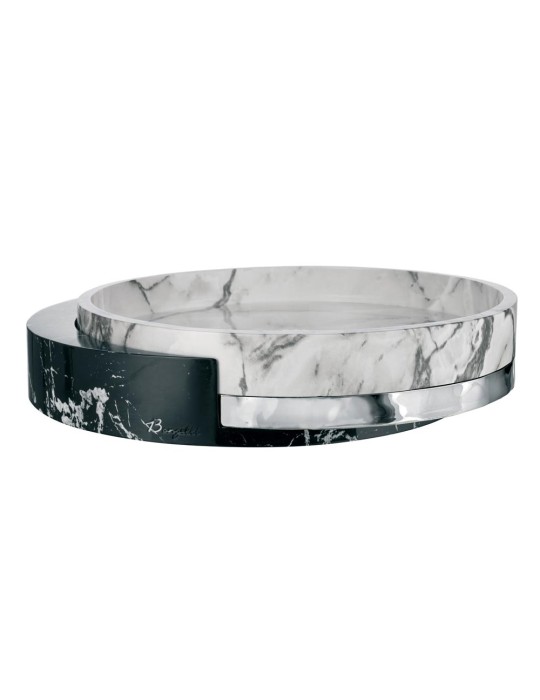 CENTROTAVOLA MARMO ARGENTO D30