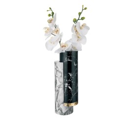 Bongelli Preziosi Vaso Marmo grande oro 35 cm