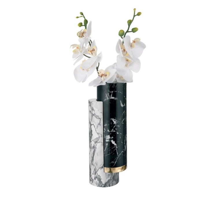 Bongelli Preziosi Vaso Marmo grande oro 35 cm