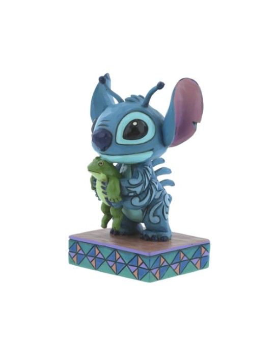 STITCH WITH FROG FIGURINE
