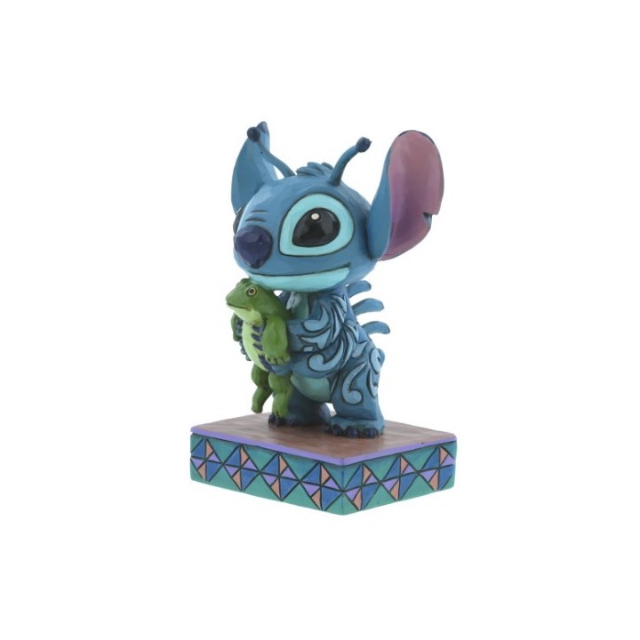 Enesco Disney Stitch con rana 10 cm