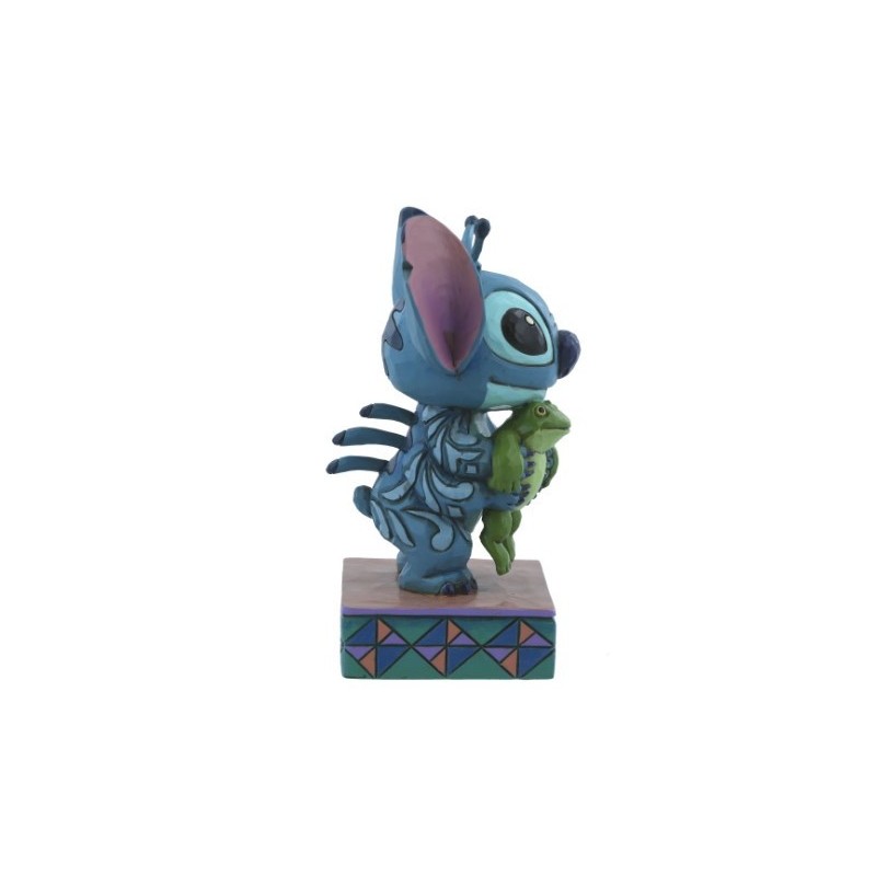 STITCH WITH FROG FIGURINE