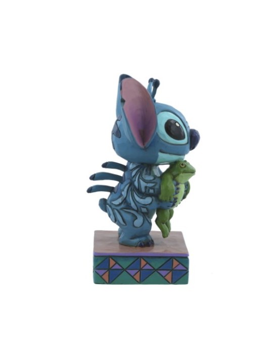 STITCH WITH FROG FIGURINE