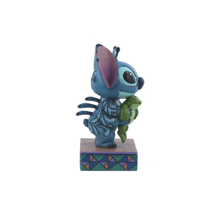 Enesco Disney Stitch con rana 10 cm