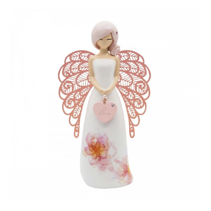 Enesco Angelo con fiori You Are An Angel 15,5 cm