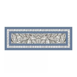 Enne Design Runner Bogotà variante azzurra 50 × 150 cm