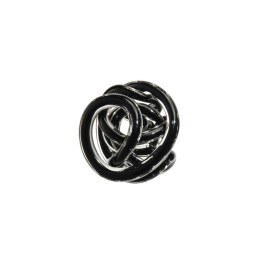 Onlylux Nodo dell'Amore nero Ø 8 cm