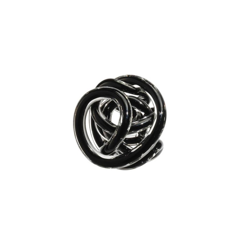 IL NODO DELL'AMORE DIAM. 8CM NERO