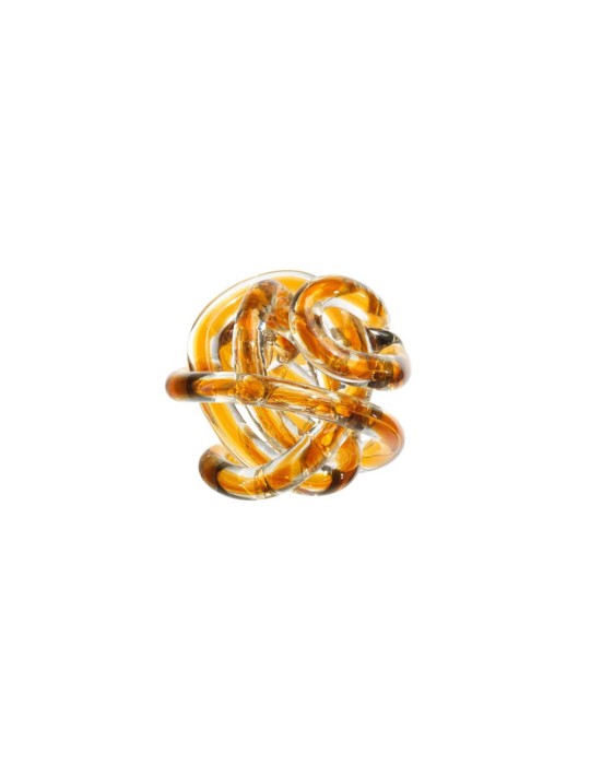 IL NODO DELL'AMORE DIAM. 8CM AMBRA 